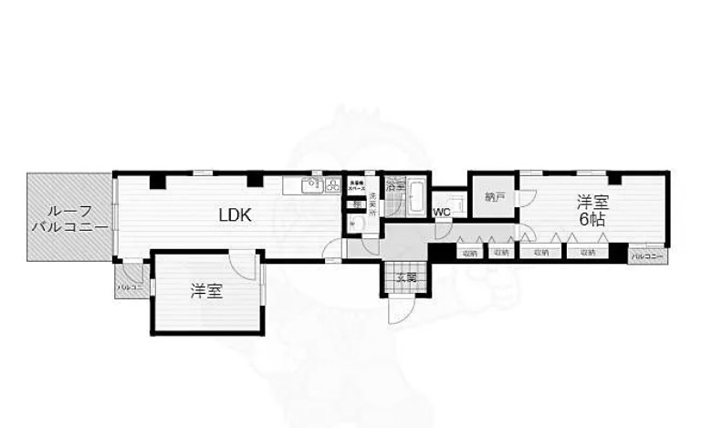物件○○の間取り図