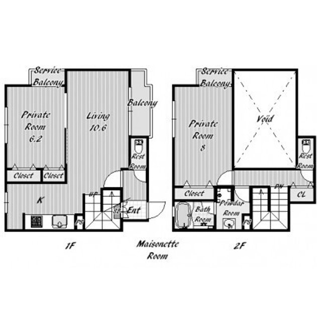 物件○○の間取り図
