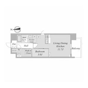 物件○○の間取り図
