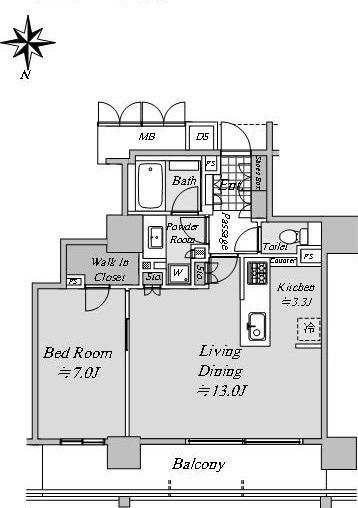 物件○○の間取り図