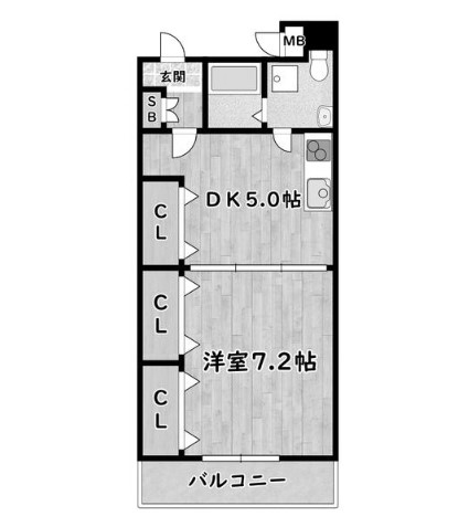物件○○の間取り図
