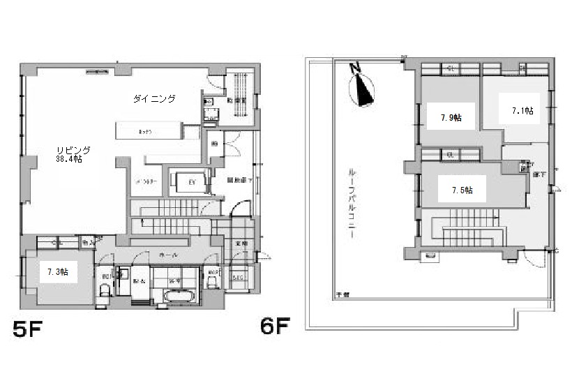 物件○○の間取り図