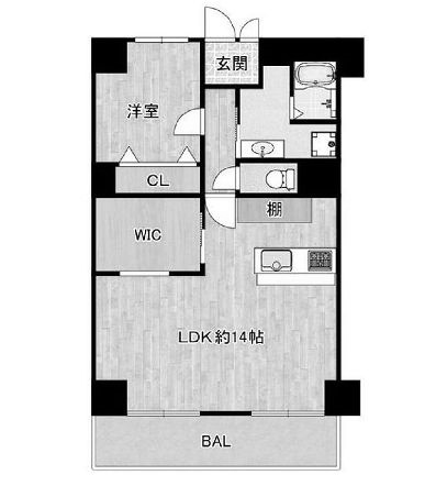 物件○○の間取り図