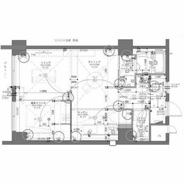 物件○○の間取り図