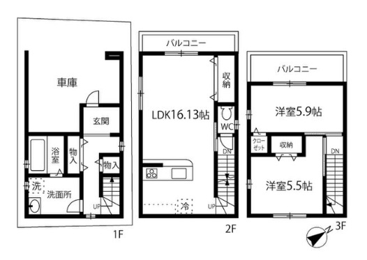 物件○○の間取り図