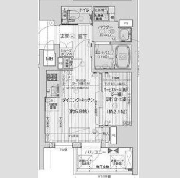 物件○○の間取り図