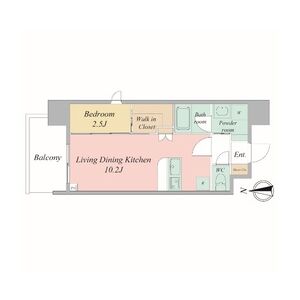 物件○○の間取り図