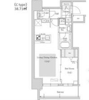 物件○○の間取り図