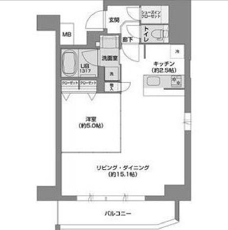 物件○○の間取り図
