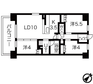 物件○○の間取り図