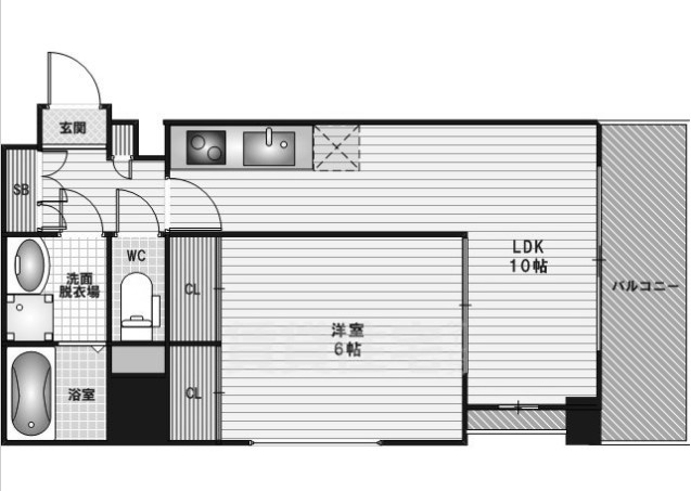 物件○○の間取り図