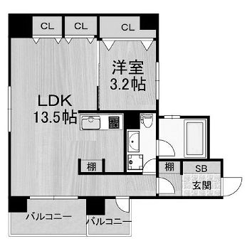 物件○○の間取り図