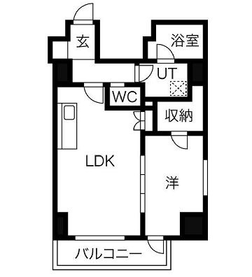 物件○○の間取り図