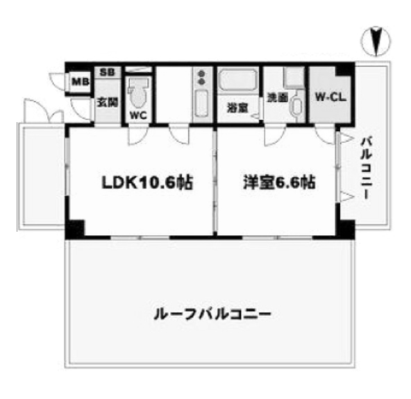 物件○○の間取り図