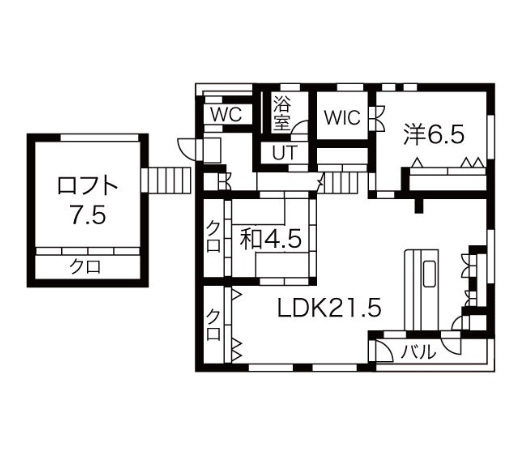 物件○○の間取り図