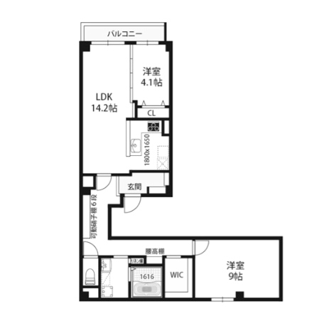 物件○○の間取り図