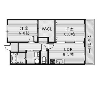 物件○○の間取り図