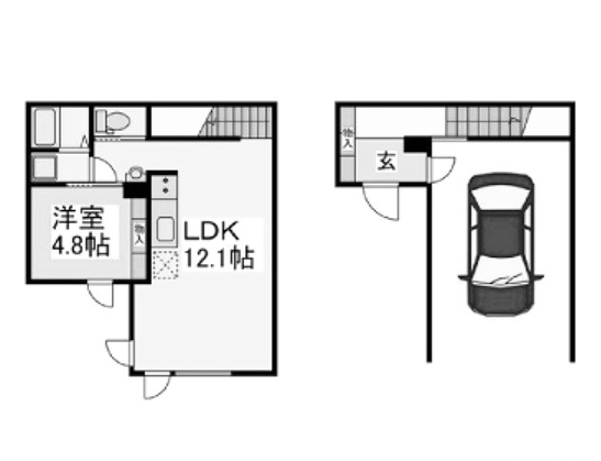 物件○○の間取り図
