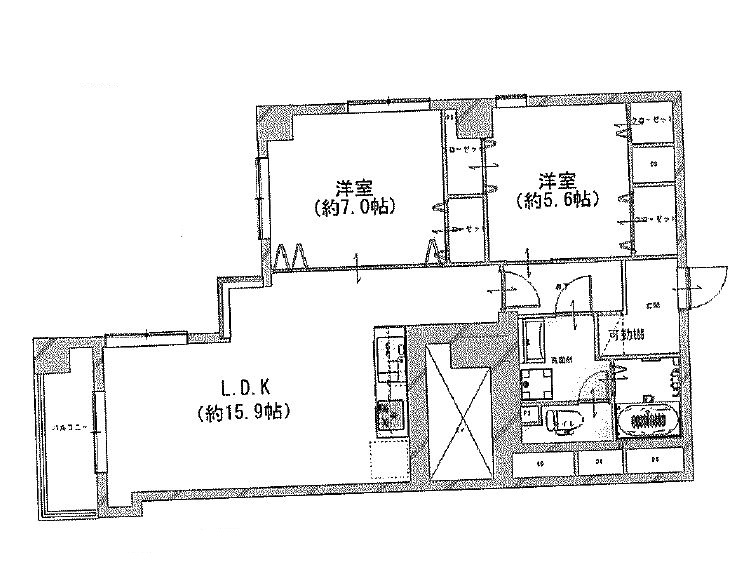 物件○○の間取り図