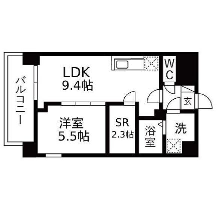 物件○○の間取り図