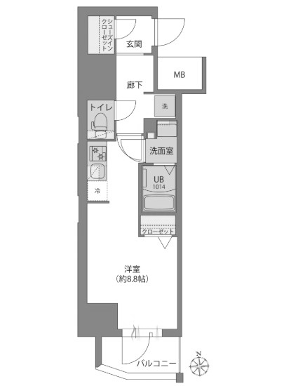 物件○○の間取り図