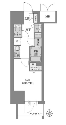 物件○○の間取り図