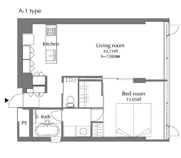 物件○○の間取り図