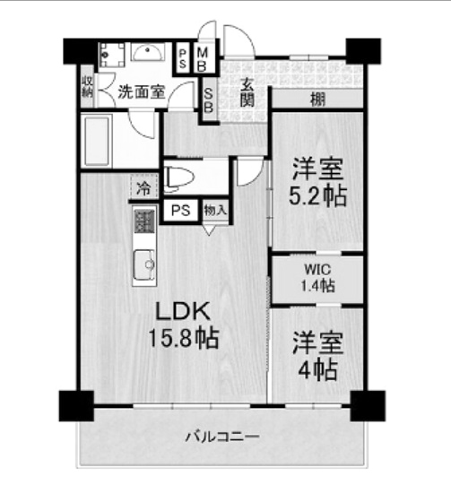 物件○○の間取り図