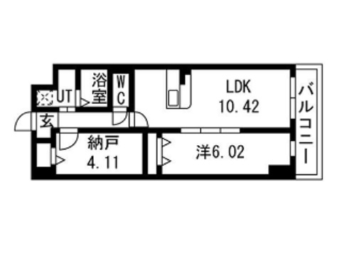 物件○○の間取り図