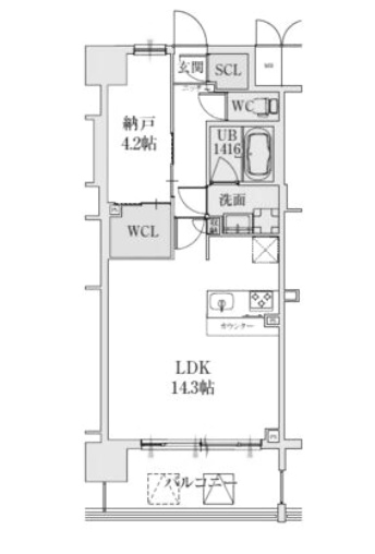 物件○○の間取り図