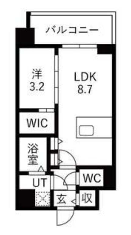 物件○○の間取り図