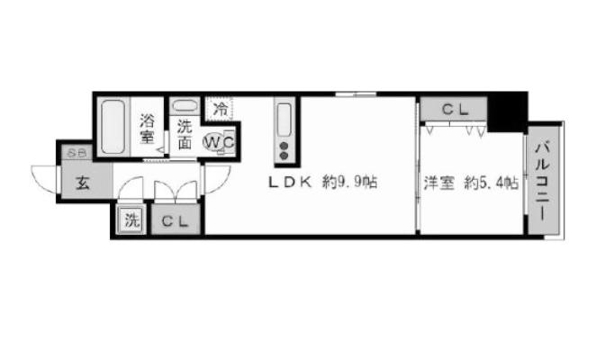 物件○○の間取り図
