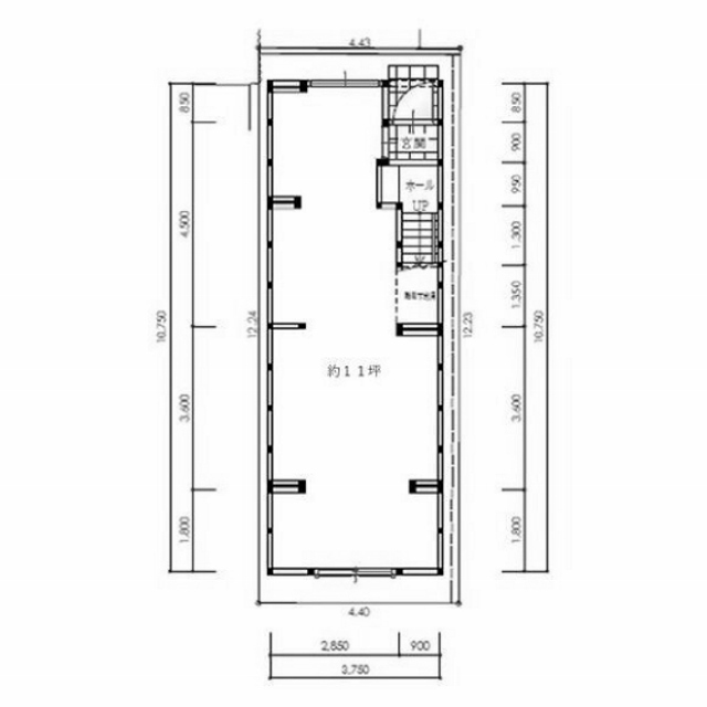 物件○○の間取り図