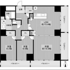 物件○○の間取り図
