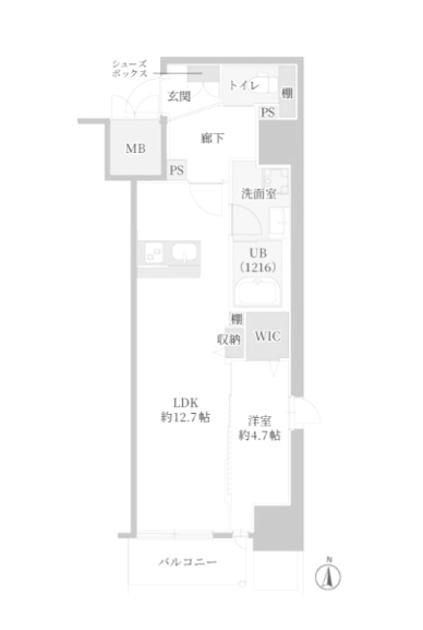 物件○○の間取り図