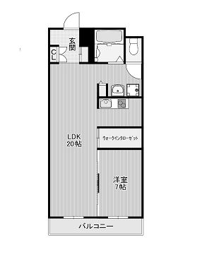 物件○○の間取り図