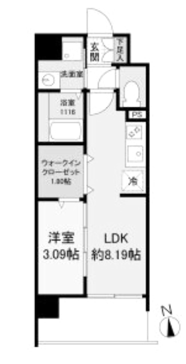 物件○○の間取り図