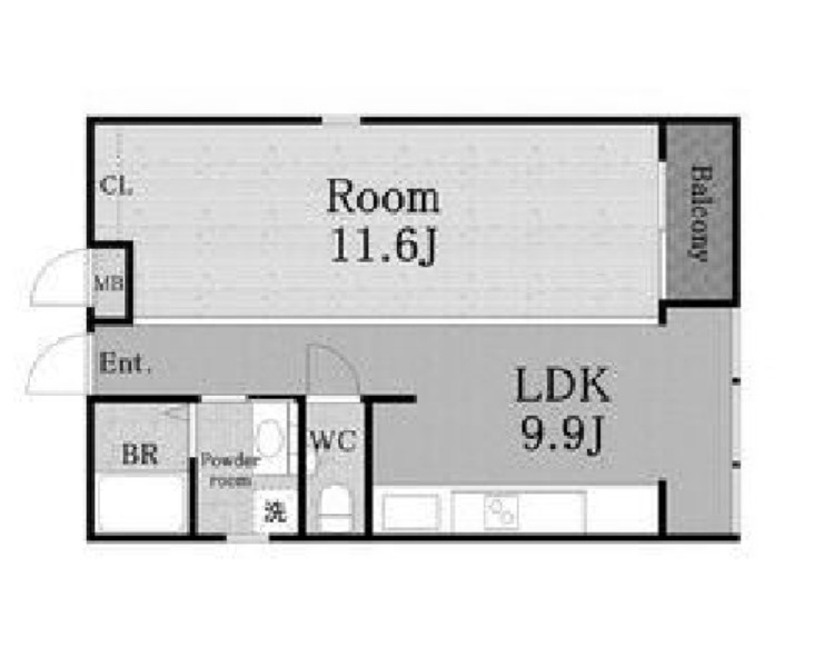 物件○○の間取り図