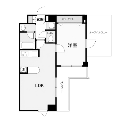 物件○○の間取り図