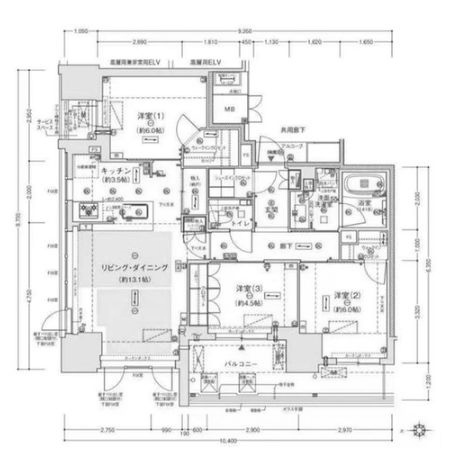 物件○○の間取り図