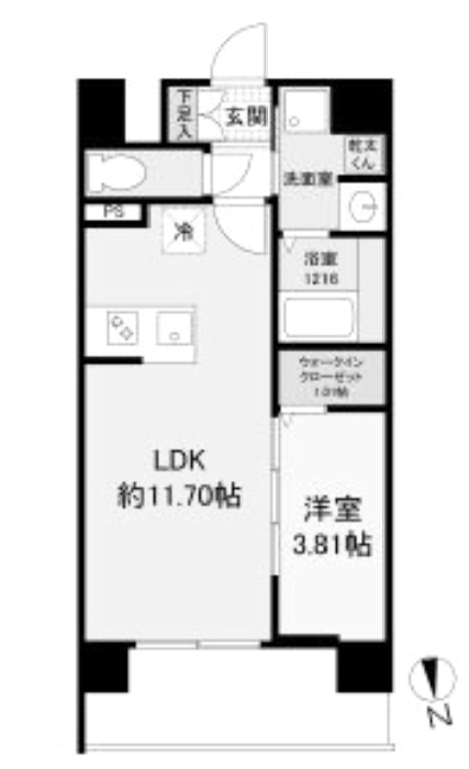 物件○○の間取り図