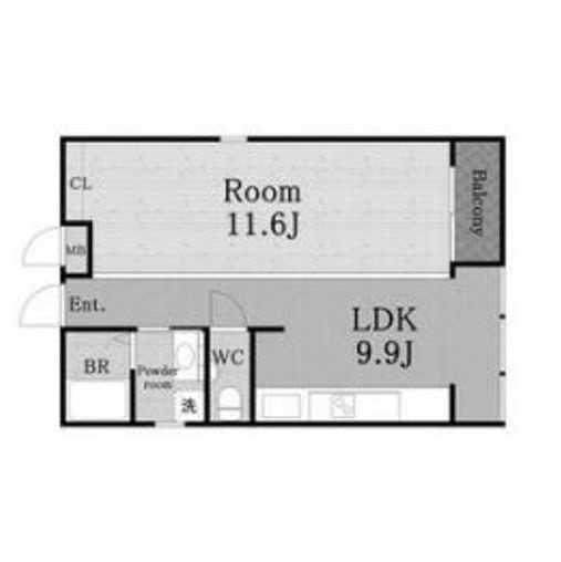 物件○○の間取り図
