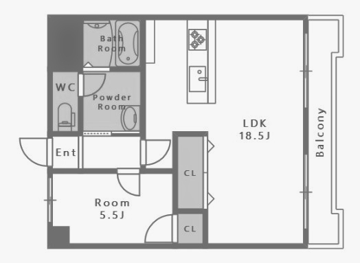 物件○○の間取り図