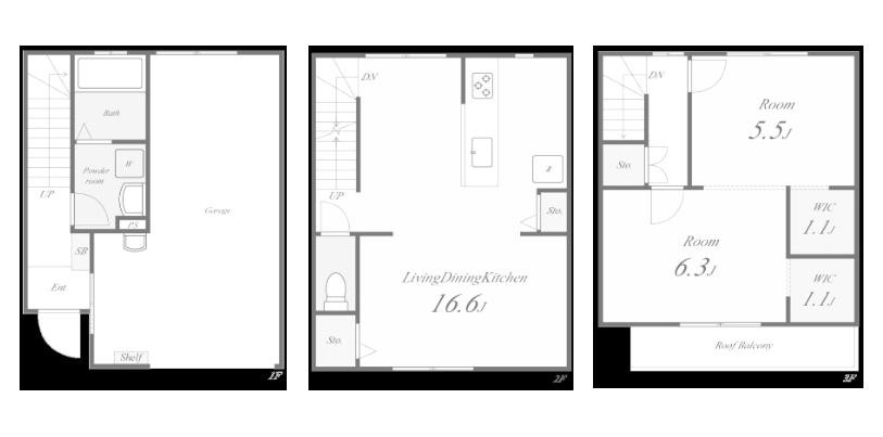 物件○○の間取り図