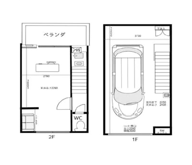 物件○○の間取り図
