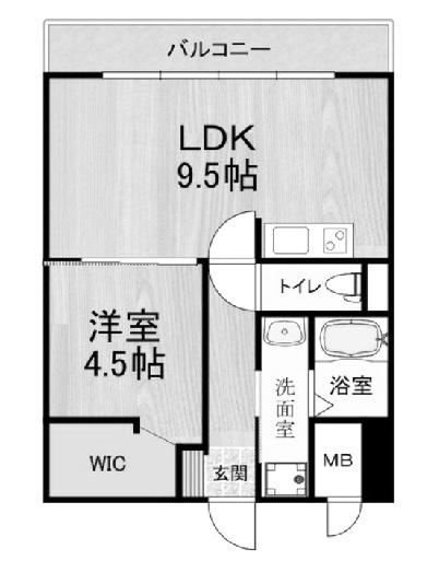 物件○○の間取り図