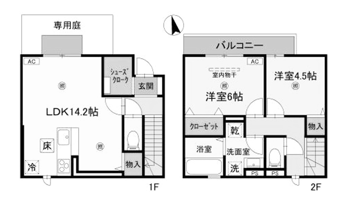 物件○○の間取り図