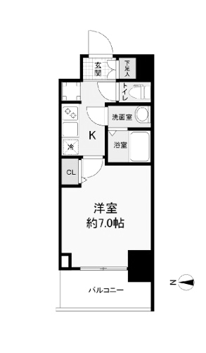 物件○○の間取り図