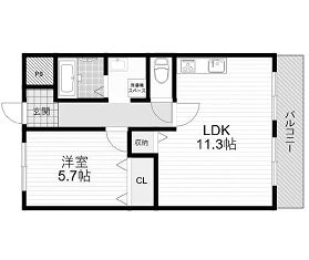 物件○○の間取り図