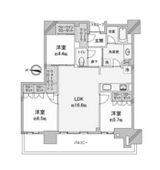 物件○○の間取り図
